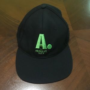 Inactive* Absolut Lime flat bill snapback hat